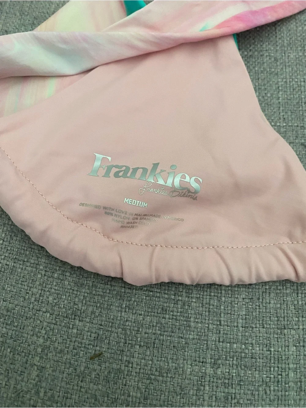 Frankie's Bikinis Trippy Triangle Bikini